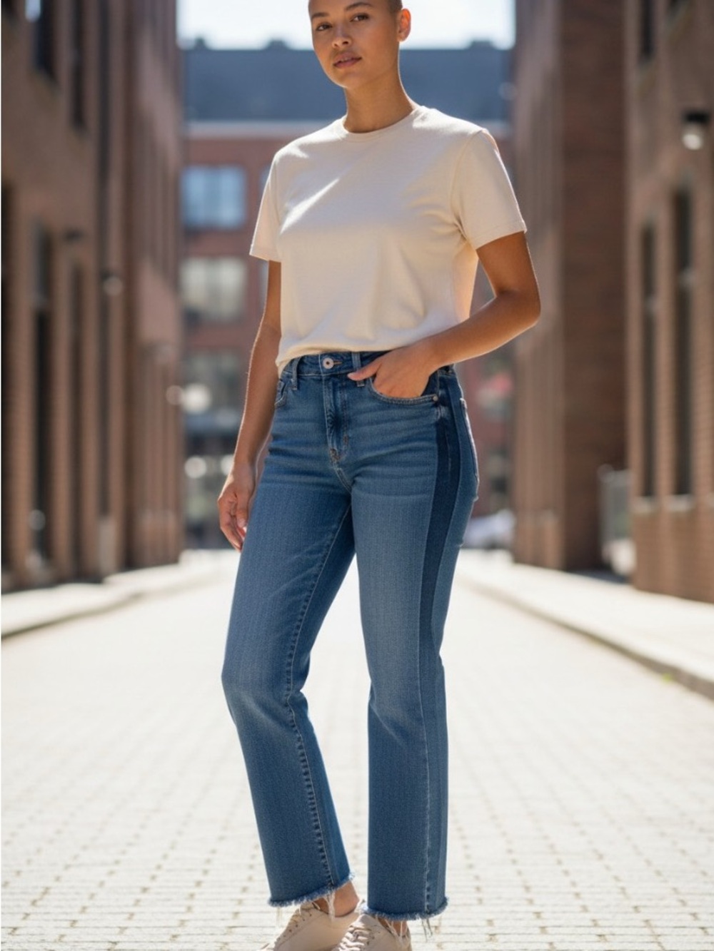 Ralph Lauren Straight-Leg Jeans in Medium Blue - Picture 2 of 2